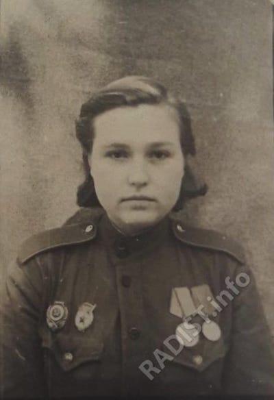 Радист 10-го гв. Уральского добровольческого танкового корпуса - Н.А. Кириллова, 30 сентября 1944 г.